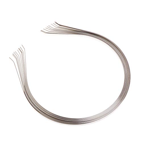 S-TROUBLE 10 stücke 5mm Blank Plain Metall Stirnband Haarband Für DIY Haarschmuck Handwerk