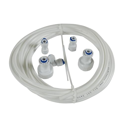 Distri+ - Universal Wasserzulaufschlauch Set für Kühlschrank Typ WF99