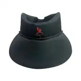 Hockey Nackenschutz Jugendliche, Verstellbarer Eishockey Nackenschutz Schlüsselbeinschutz, Hockey Shirt mit Nackenschutz, Atmungsaktive Sport Halsmanschette mit ergonomischem Brustschutz für Sportler