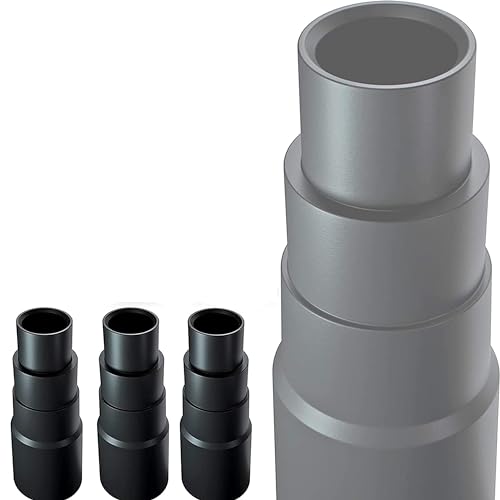 Plemont Staubsauger Adapter [2er Set] für gängige Werkstattsauger. universal Schlauchadapter zur Reduzierung. für Schleifmaschine, Stichsäge, Kreissäge, Exzenterschleifer. Reduzierstück