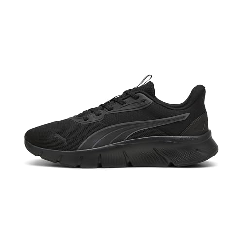 PUMA Unisex's Flexfocus Lite Modern Tennis, Puma Schwarz, kühles Dunkelgrau, 47 EU