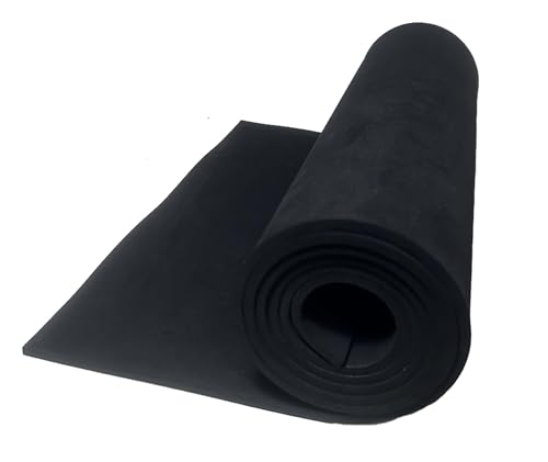 Schwarze Schaumstoffplatte 5mm Dick, Große EVA-Schaumstoffplatte, 13.8’’ x 59’’, 1 Stück Cosplay-Schaumstoff für Cosplay-Kostüme, Basteln, DIY-Projekte