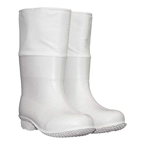 Równosc BF-PCVCZSW_43 Pvc-Filzschuhe, Weiß, 43 Größe