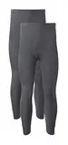 Heatwave® 2er Pack Herren Thermohose Lange Unterhose Warm Unterwäsche Baselayer S M L XL XXL Thermo, anthrazit, XXL