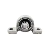 MIELEU Mounted Bearing Lager KP08 1 Stück KP08 Miniatur-Vertikallager aus Zinklegierung/Zinklegierung montiert/Bohrung: 8 mm for Ball Bearing Skate Bearings