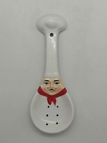 KITCHEN SPOON REST FAT BISTRO CHEF by ACK