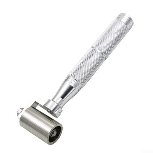 Bimetall-Lagertechnologie in unserer flachen Edelstahl-Druckrolle sorgt für Langlebigkeit (34 mm)