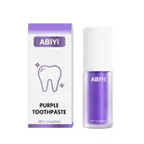 Purple Teeth Whitening Toothpaste, Whitening Zahnpasta, Zahnfleckenentfernung, Lila Zahnpasta für Zahnaufhellung,Eine Schonende Pflege Des Zahnfleisches (1, Original)
