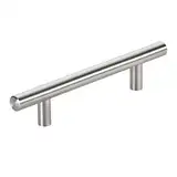 SOTECH Möbelgriff G17 BA 96 mm Ø 12 mm Edelstahl SS201 gebürstet, Schranktürgriff Kommodengriff - perfekt für vielfältige Wohnraumgestaltungen