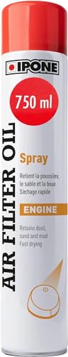 IPONE – Air Filter Oil Filteröl für Motorrad-Luftfilter aus Schaumstoff – 750ml – Motorenschutz – Einfache Anwendung