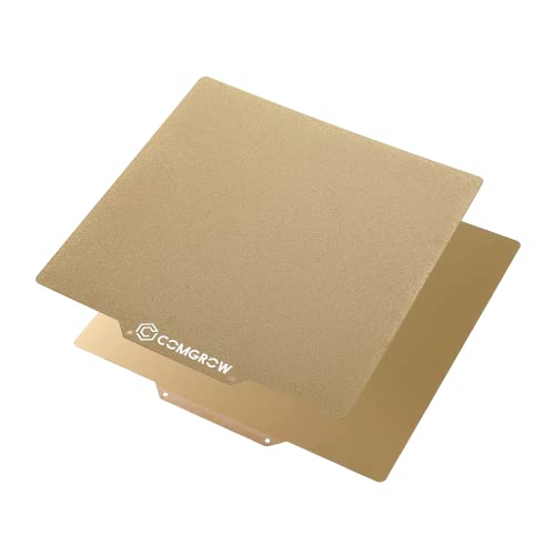 COMGROW PEI Druckplatte, Strukturierte/Glatte doppelseitige PEI sheet 235mmx235mm für Creality Ender3/Ender 3 Pro/Ender 3 V2/Ender 3 S1 Pro/Ender 3 Neo/Voxelab Aquila 3D Drucker