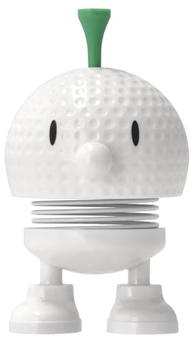 Hoptimist Golf Bumble, Golf Zubehör, Deko & Glücksbringer, Lustiges Gadget oder Geschenk für Golfliebhaber, Höhe 7,6 cm, Durchm. 5,8 cm