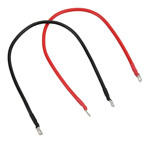 2pcs Batterie Wechselrichter Kabel Rot Schwarz 8AWG -Messgeräte Flexible PVC für Autoboot Solarenergie