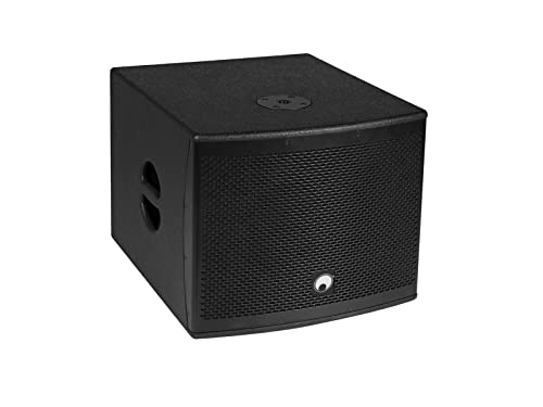 OMNITRONIC MOLLY-12A Subwoofer aktiv schwarz | Aktiver 12"-Subwoofer mit DSP und Bluetooth