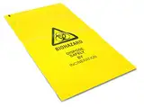 25 Stück Beutel, gelb, „Biohazard“, für medizinische Abfälle – 203 x 354 mm