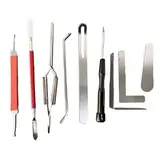 Reparaturwerkzeug-Set für Saxophon für Flöte, Holzblasinstrumente, Reparaturwerkzeug-Set für Klarinette und andere Holzblasinstrumente (9-teilig)
