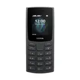 Nokia 105 2G Edition 2023 (Dual-SIM, 1,77" Display, 1000 mAh Akku, 32MB, 3.5mm Kopfhöreranschluss, FM Radio) Charcoal