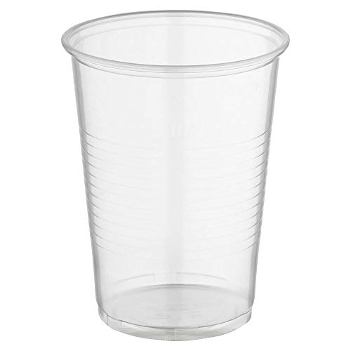 1-PACK Trinkbecher transparent klar mit Eichstrich 0,4 l, 400 ml, PP, 200 Stück