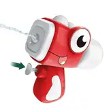 Wassersoaker Toy, elektrischer Dinosaurier, Outdoor-Spritzspaß, großes Fassungsvermögen, langer Spray, ideal für Strandpartys, Sommercamp-Spiele und Familienpark