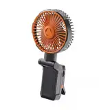 Carroterr Magnetischer Golfwagen-Ventilator, wiederaufladbar, tragbarer Golfwagen-Ventilator, wiederaufladbarer Outdoor-Campingventilator, 180° verstellbare USB-Kühlventilatoren für Outdoor, Zelt
