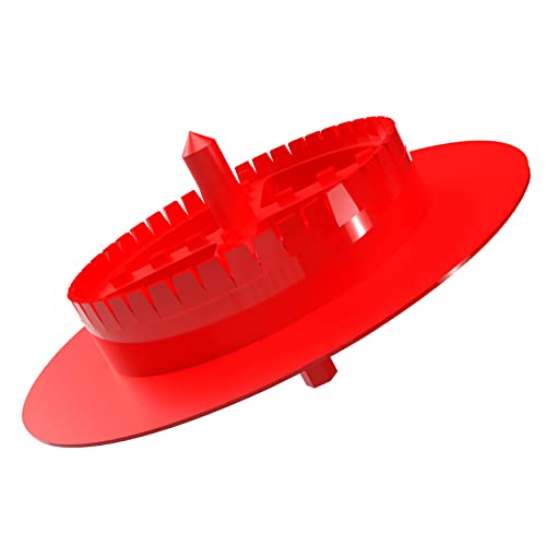 Norjews Styroporfräser, Fassadendämmung, EPS-Dämmung, Wärmedämmung, Kunststoff, 67mm, 22mm, Rot