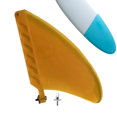 Generisch Paddle Board Fin,Longboard Center Fin | Flexible Slide Surfbrettflossen Paddleboard Surfflossen,Verschleißfestes, praktisches Longboard-Fin-Surfzubehör für Wassersportbretter