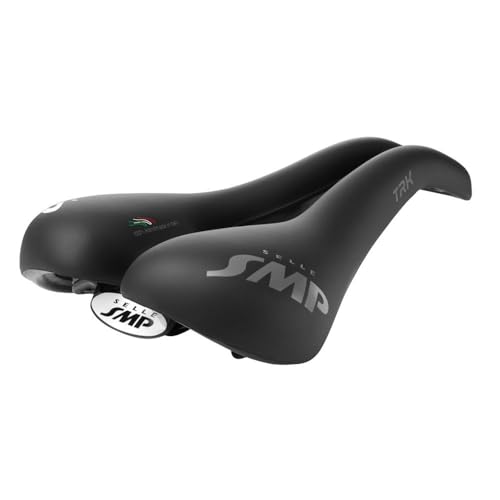 SMP4Bike Herren TRK Fahrraddsattel, schwarz, 28.0 x 16.0-cm
