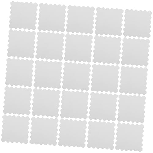EXCEART 25Blatt Blanko Aquarellpapier Postkarten Perforiertes Design für Kreative DIY Kartenherstellung Material für Scrapbooking und Persönlichen Kunstausdruck