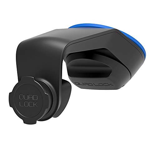QUAD LOCK Auto-Handyhalterung für Windschutzscheibe/Armaturenbrett – für iPhone, Galaxy, Pixel und Universaladapter