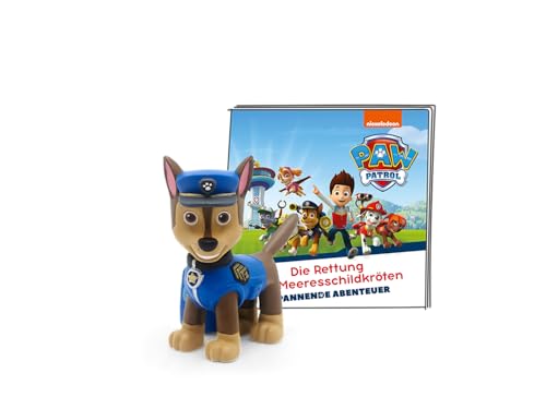 tonies Hörfiguren für Toniebox, Paw Patrol – Die Rettung der Meeresschildkröten, Hörspiel mit 4 Geschichten für Kinder ab 3 Jahren, Spielzeit ca. 51 Minuten