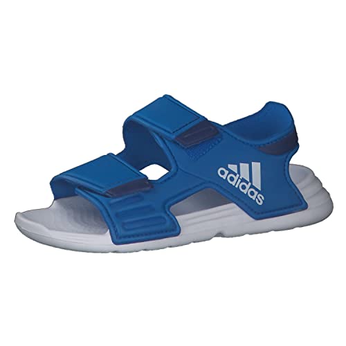 adidas Altaswim Slide Sandal, Blue Rush/Cloud White/Dark Blue, 28 EU