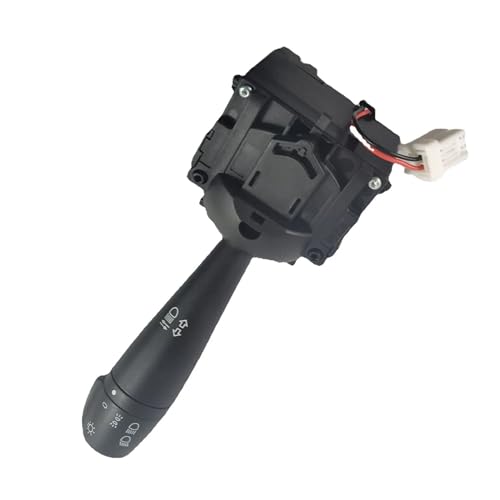 UEGVJIAS Lenksäulenschalter Kompatibel mit Dacia für Logan II für Sandero II 255401642R 8201137975 251685 Blinkerschalter Kombinationsschalter Autozubehör