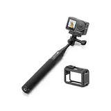 DJI Osmo Action 3 Standard-Combo - Action-Cam mit 4K HDR und superweitem Sichtfeld, 10-Bit Farbtiefe, HorizonSteady, wasserdicht & Osmo ‎Action ‎3 Verlängerungsstabset (1,5 m)