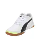 PUMA Unisex Pressing IV Leichtathletik-Schuh, Weiß Schwarz Silber, 43 EU