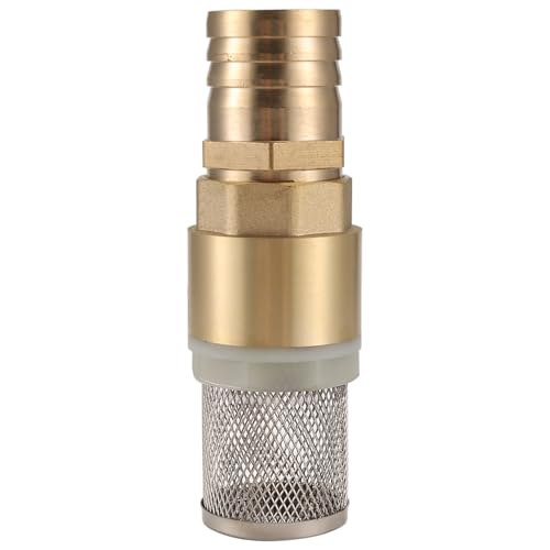 Ohulelks Schlauchfilter-Netzsieb, Gartenbewässerung, Autowäsche, Aquariumfilter, Wasserpumpen-Filtergerät, 32 mm