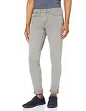 find. Herren Straight Cut Jeans, Grau (Grey), W33/L34