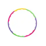 Leicht zu tragen Hula Hoop Kinder Erwachsene Mit Gewicht Erwachsene Anfänger Abnehmbares Design Hula Hoop Reifen für Erwachsene oder Kinder ab 4 Jahren Training Fitness und Training Sport & Spielen