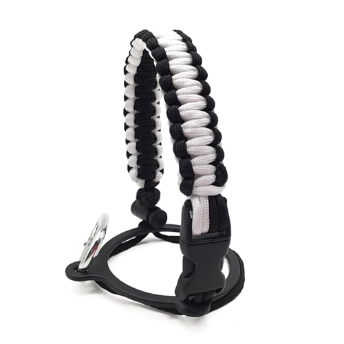 Haiki Wasserflasche Kordelkordelgurt Carabiner Isoliertes Flaschenhandle Wege Mund Flaschengurtkabel