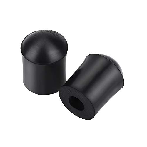 2Pcs Kontrabass Endpin Gummispitze Stopper Bass Endpin Protector Kontrabass Ende Gummikappe Rutschfest