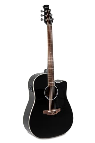 Applause E-Akustikgitarre Wood Classics AED96-5HG Black Gloss Electro