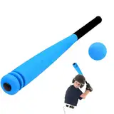 Baseballschläger Und Bällen, Schaumstoff Baseballschläger Softbaseball Set Für Kinder Anfängerübungen, Draußen, Park, Drinnen, 54cm