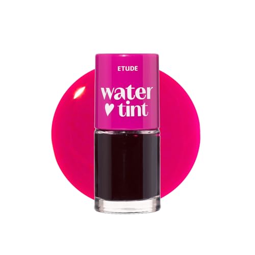 ETUDE HOUES Dear Darling Water Tint Strawberry Ade (21AD) | schwerelosem und nicht klebrigem Finish | Wischfester und leichter Lip Tint | K-Schönheit