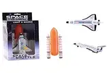 Johntoy 26027 Space Shuttle mit Licht und Sound, Mehrfarbig