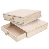 Alipis Kasten Teebox Geschenkbox Holz Schubladenbox Tee Aufbewahrungskiste Organizer Zur Aufbewahrung Von Tee Schublade Für Holzkisten Schreibtischaufsatz Mit Schublade Fotobox