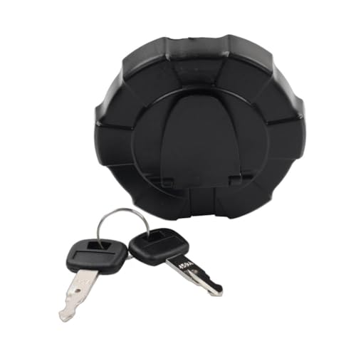 SIKUAI Motorrad 2658575 Tankdeckel mit Schlüsseln 265-8575 CA2658575 Für CAT Minibagger 304C CR 304E 305.5D 305.5E Kunststoff ; Metall Schwarz