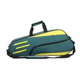 Badminton-Tasche für 3 Schläger, Tennis, wasserdichte Schultertasche – Einzel-Schultertasche, Racquetball-Tasche für Schuhe, Kleidung, Handtuch