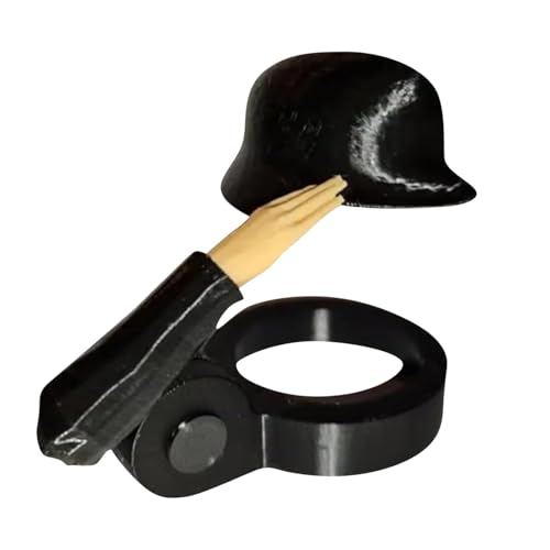 Soldat Salute Bier Flasche Helm Flaschenhelm Soldat Kronkorken Bierhelm Toppers Wiederverwendbar & Staubdicht Dekoratives Design Grün Für Party Bar Veteranen Enthusiasten (C)
