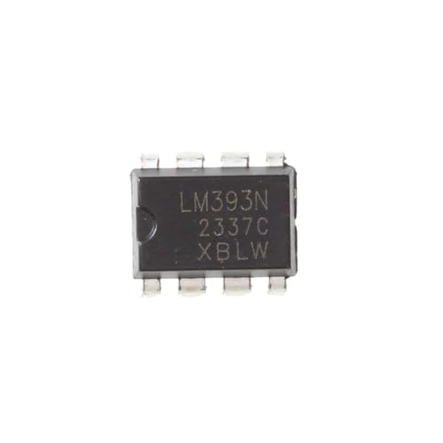 HUABAN 10 Stück LM393 DIP-8 Low Power Dual Comparator