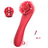 Dildo Vibrator Sex Spielzeug für die Frau,Vibration für Frauen mit 9 Modi Anzapfen und Schwingung Sex Spielzeug für die Paare,Vibratorensets für Frauen Klitoris Sex Toy Analplug für Frauen