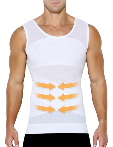 Casey Kevin Shapewear Unterhemd Herren, Bauchweg Unterhemd Herren, Kompressionsunterwäsche Tank Top Herren, Kompressionsshirt Herren Body Shaper